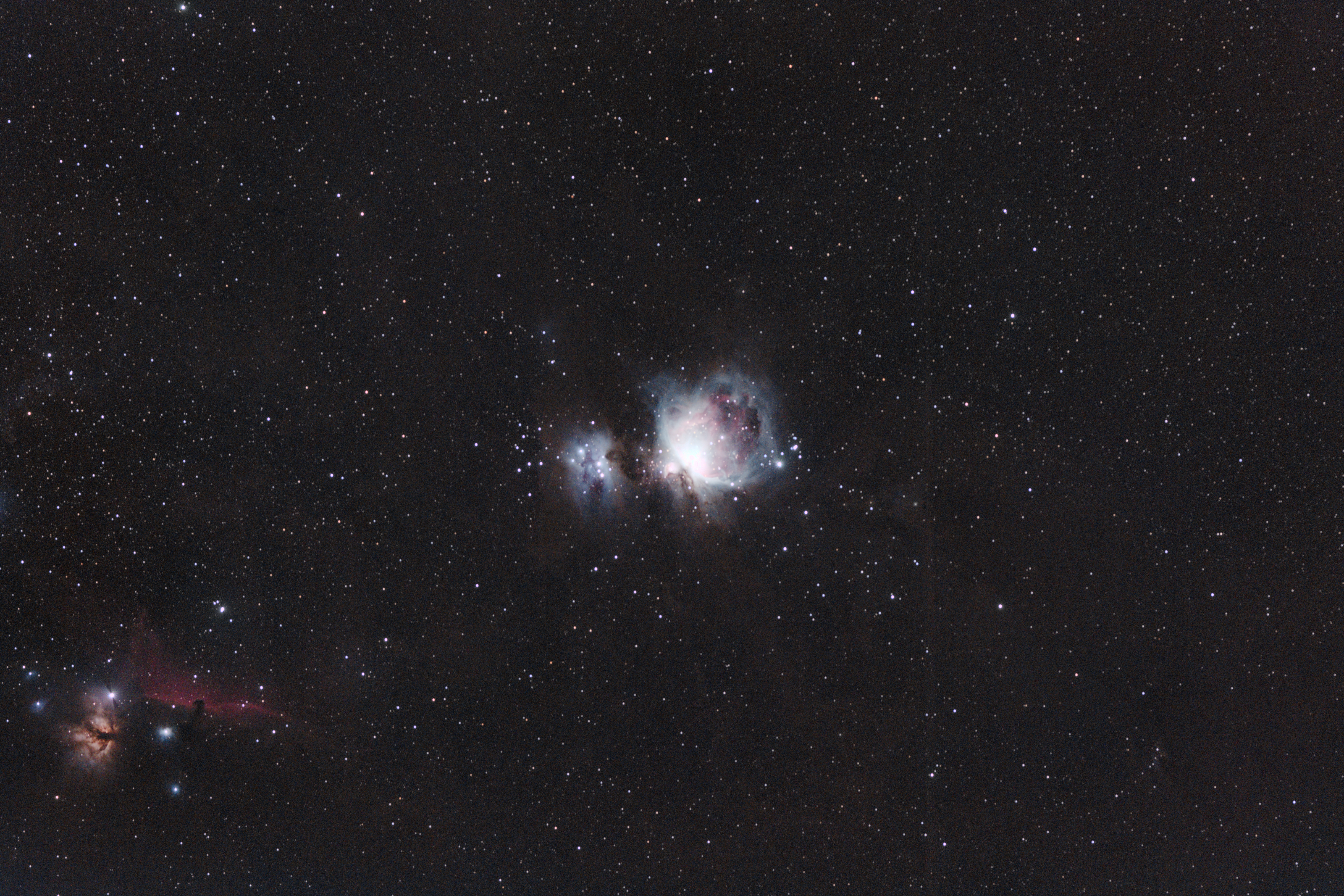 M42 astrophotography image